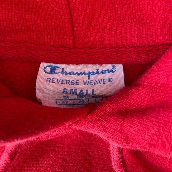 Champion Embroidered Reverse Weave Hoodie Sz.S - Picture 3 of 5